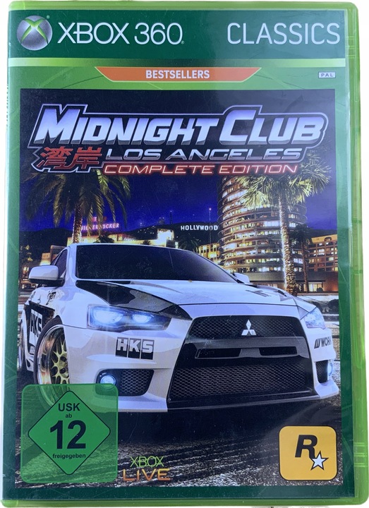 Midnight Club Los Angeles ( Brak Okładki ) - Wymiana 40zł - X0870